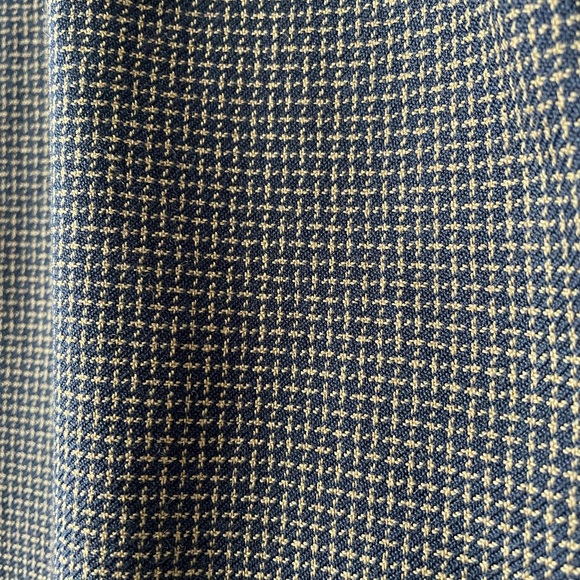 Vintage 100% Wool Canadian Made Woven Skirt Size 12 - Picture 8 of 15